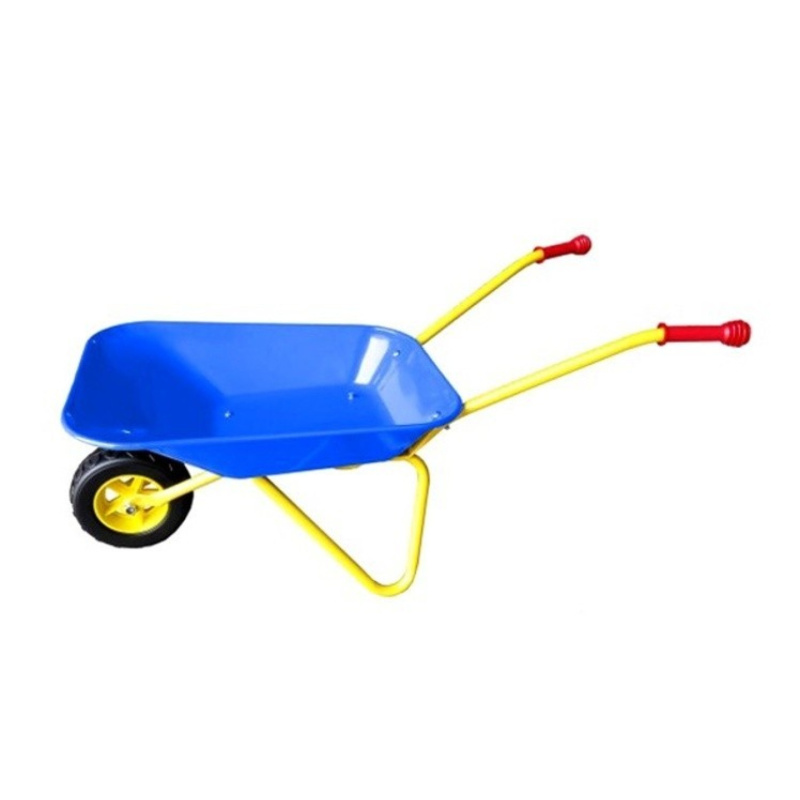 Teddies plechové kolečko Yupee velké modré 78x40x32cm v krabici