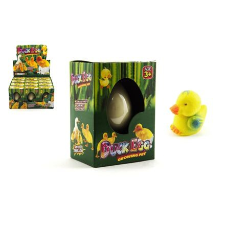TEDDIES Kačenka líhnoucí a rostoucí z vajíčka 6cm 
