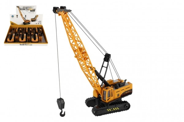 Plastový autojeřáb na setrvačník 26 cm