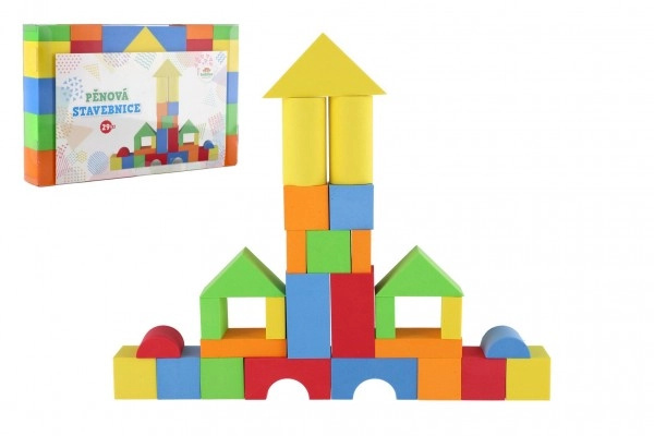 Teddies Stavebnice pěnová 29 ks
