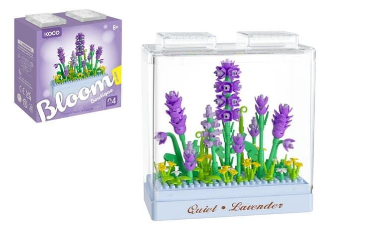 KOCO Stavebnice mini Levandule 239ks