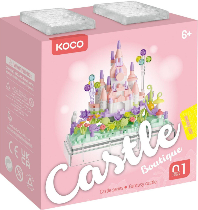 KOCO Stavebnice mini Letní hrad 412ks