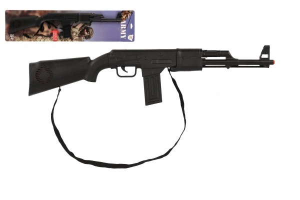 Teddies Samopal/Pistole klapací plast 66cm na kartě