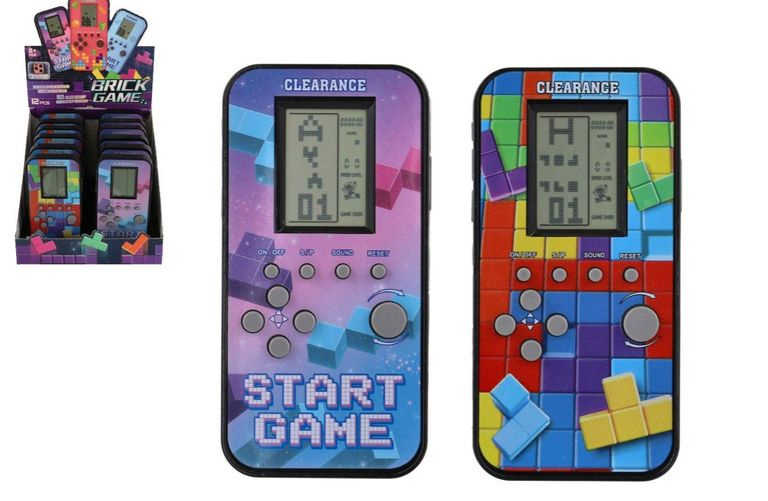 Teddies Digitální hra Padající kostky hlavolam