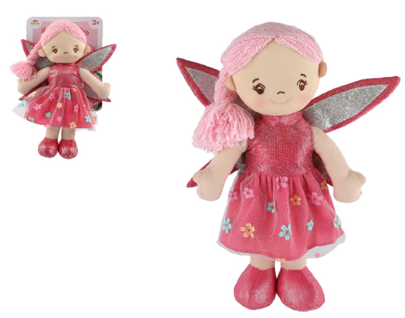 Teddies víla Pivoňka 40 cm
