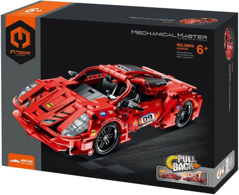 iM.Master Mechanical Master Závodní auto na zpětné natažení 437 ks