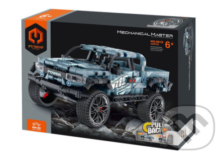 Stavebnice iM.MASTER auto na zpětné natažení plast 463ks