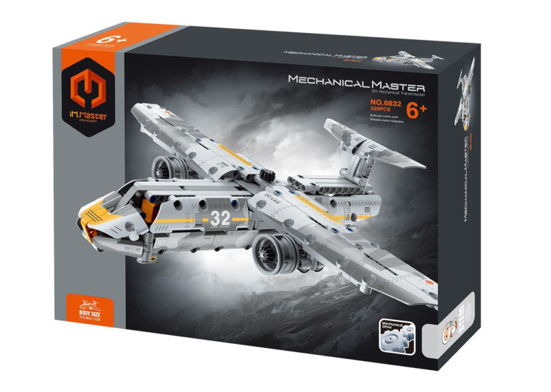 MECHANICAL MASTER - Stavebnice Nákladní vojenské letadlo 329 ks