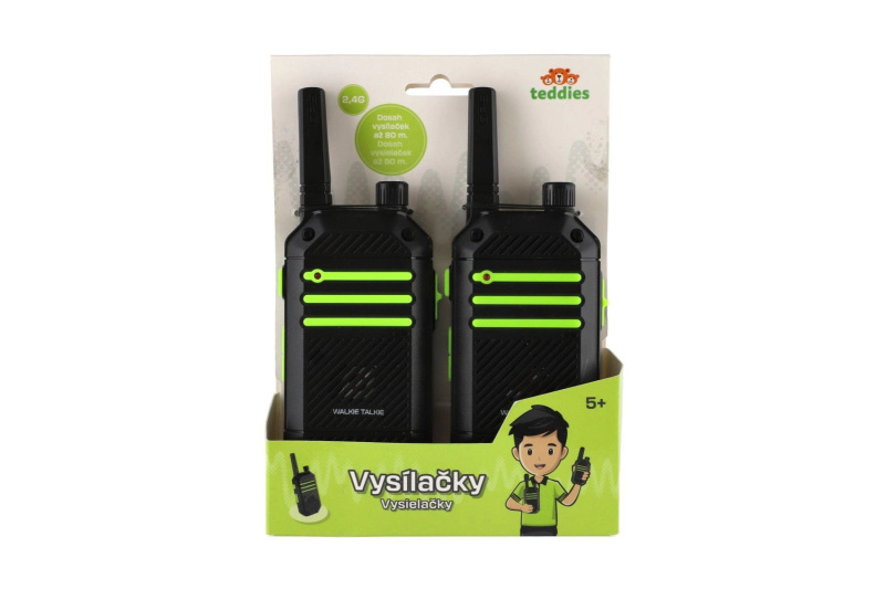 Dětské vysílačky Walkie-Talkie 2,4 GHz s dosahem 80 metrů