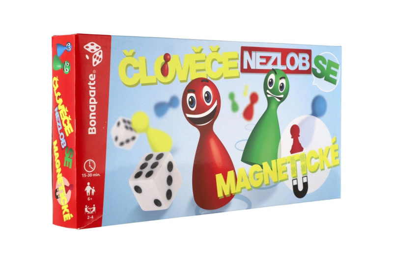 Člověče, nezlob se magnetická cestovní společenská hra
