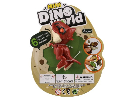 Dinosaurus s kousacími čelistmi 8 cm