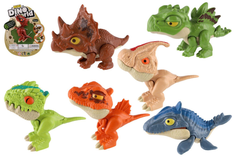 Dinosaurus s kousacími čelistmi 8 cm