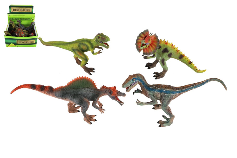Figurka dinosaura plastová 34x17cm - sada 8 druhů