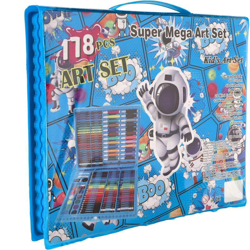 Kreativní sada na malování Vesmír 178 ks