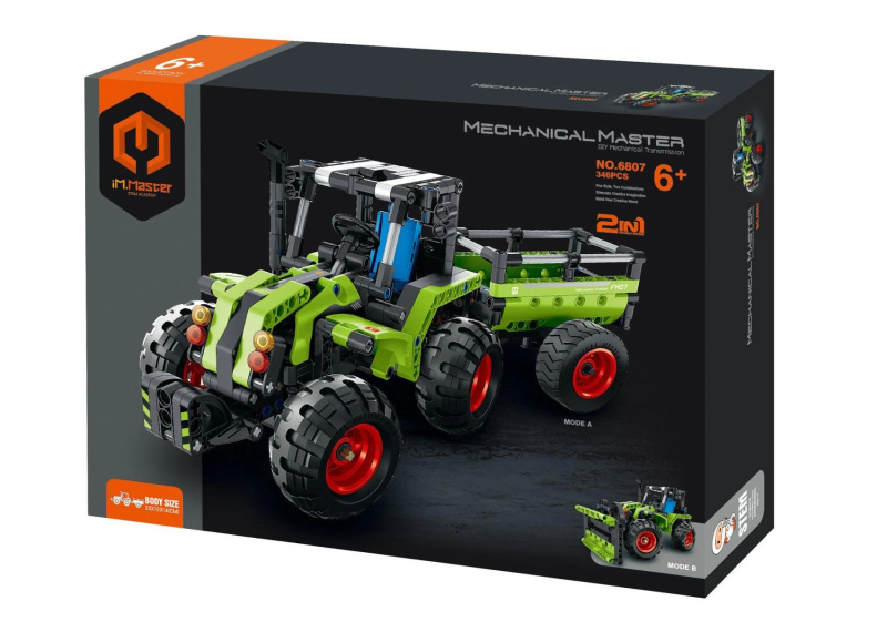 Stavebnice Traktor/Traktor s Valníkem 2v1