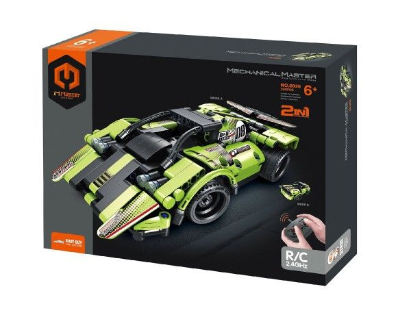 Stavebnice iM.MASTER RC auto 2v1, 335 dílků