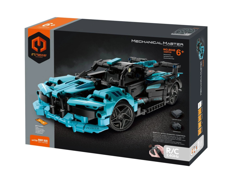 Programovatelné RC auto stavebnice iM.Master 2,4 GHz, 439 dílků