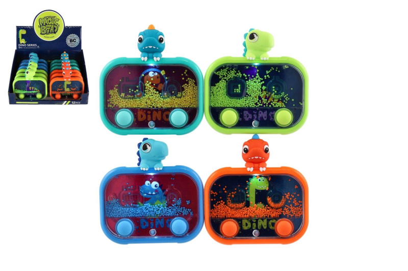 vodní hra s dinosaury – kapesní prstová hra se světlem