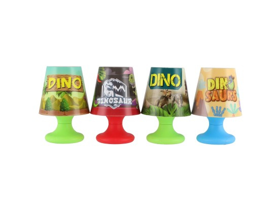 Stolní mini lampička s dinosaurem