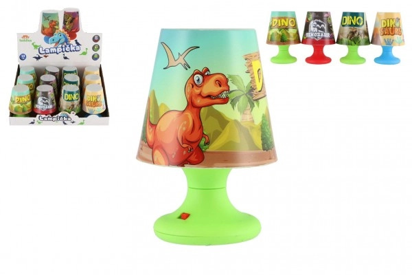 Stolní mini lampička s dinosaurem