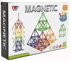 Teddies Magnetická stavebnice 120 ks