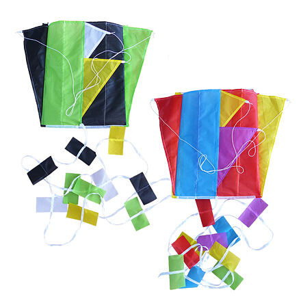 Teddies Drak létající nylon 60x45cm barevný 10x40cm