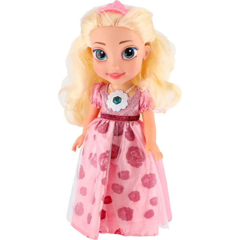 Teddies Panenka princezna Růženka plast 35cm česky mluvící na baterie se zvukem 17x37x10cm
