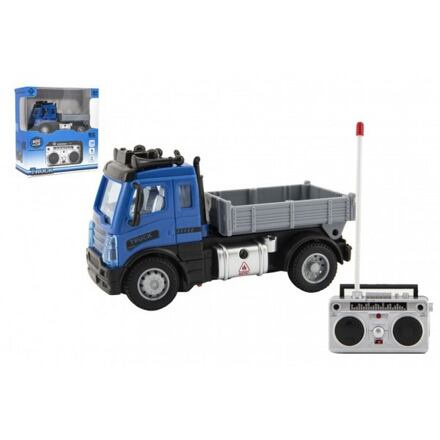 Teddies Auto RC nákladní s korbou plast 12cm 27MHz na dálkové ovládání