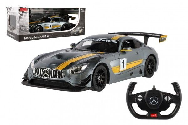Rastar RC Auto Mercedes AMG GT3 2,4 GHz RTR Stříbrná 1:14