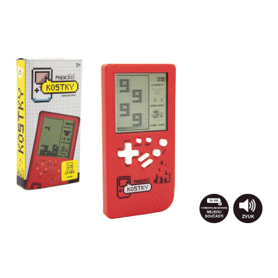 Teddies Digitální hra Padající kostky hlavolam