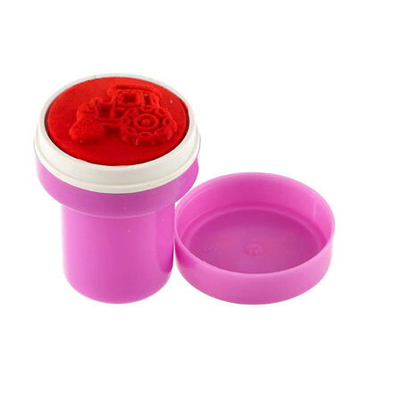 Teddies Razítka samotiskací Moje první zvířátka plast 10ks 2 5x4cm na kartě