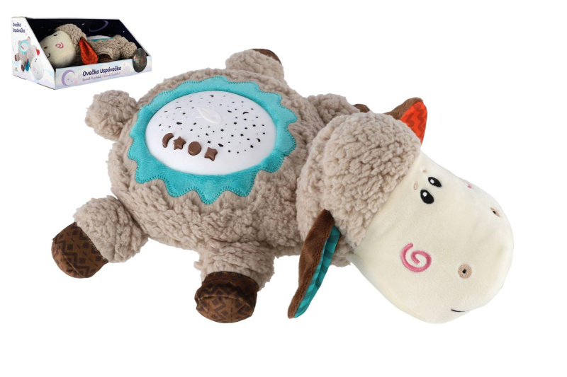 Ovečka usínáček s projektorem a melodiemi 35 × 22 cm