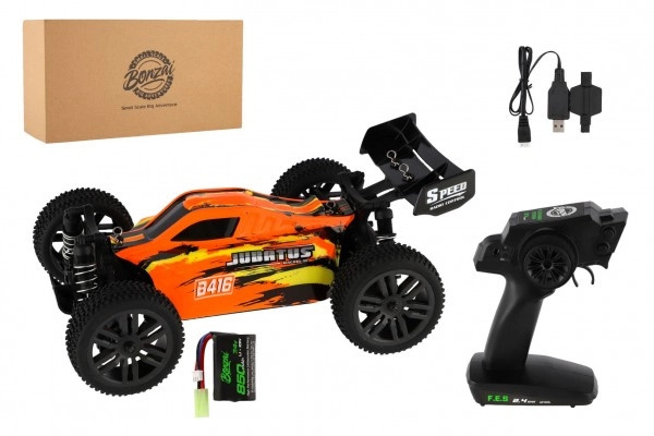 Bonzai Auto RC Buggy Jubatus B416 terénní 4WD oranžové 2,4GHz RTR 1:14
