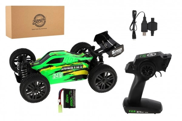 Bonzai Auto RC Buggy Jubatus B416 terénní 4WD zelené 2,4GHz RTR 1:14