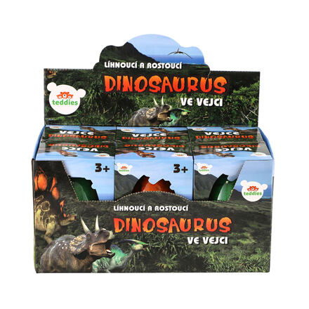 Teddies Vejce líhnoucí a rostoucí dinosaurus
