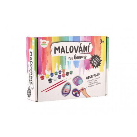 Malování na kameny/oblázky svítící ve tmě