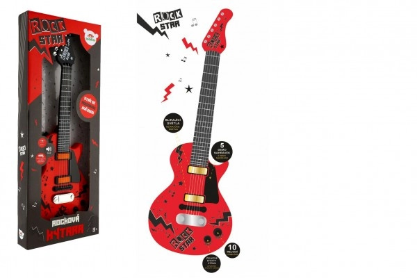 Teddies Kytara elektrická ROCK STAR 58 cm