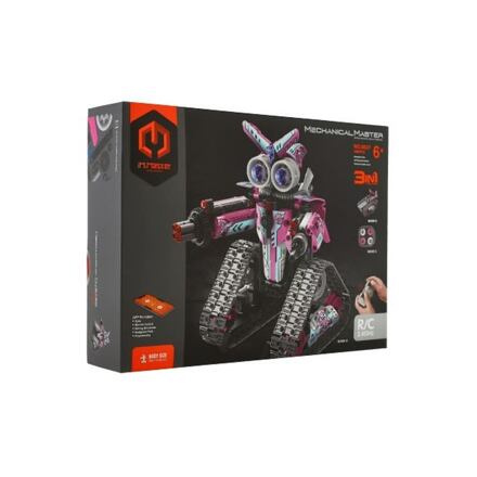 Teddies Robot RC skládací 2,4GHz růžový