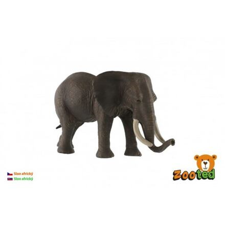 ZOOted Slon africký zooted plast 17cm