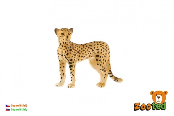 ZOOted Gepard štíhlý zooted plast 8cm