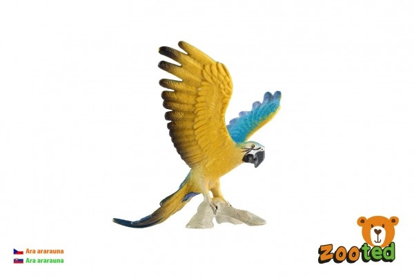 ZOOted Ara ararauna zooted plast 9cm