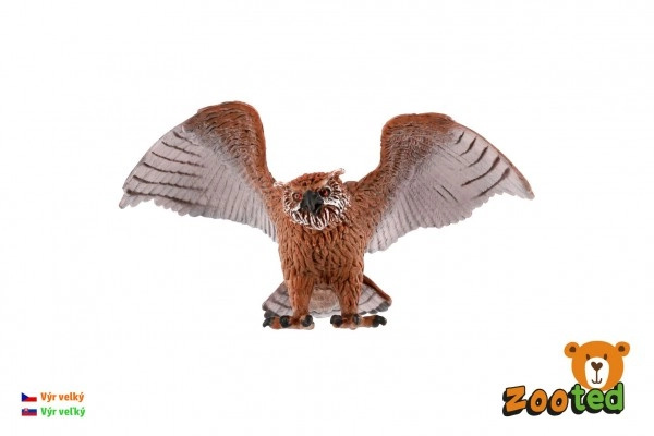 ZOOted Výr velký zooted plast 11cm
