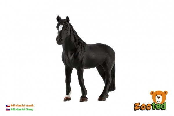 ZOOted Kůň domácí vraník zooted plast 13cm