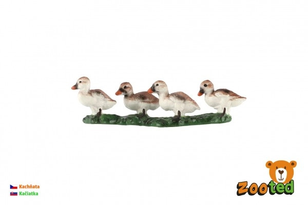 ZOOted Kachňata kachny domácí zooted plast 8cm