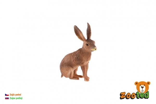 ZOOted Zajíc polní zooted plast 6cm