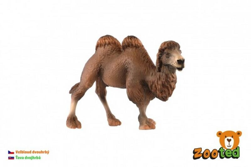 ZOOted Velbloud dvouhrbý zooted plast 12 cm