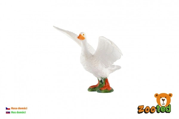 ZOOted Husa domácí zooted plast 10 cm