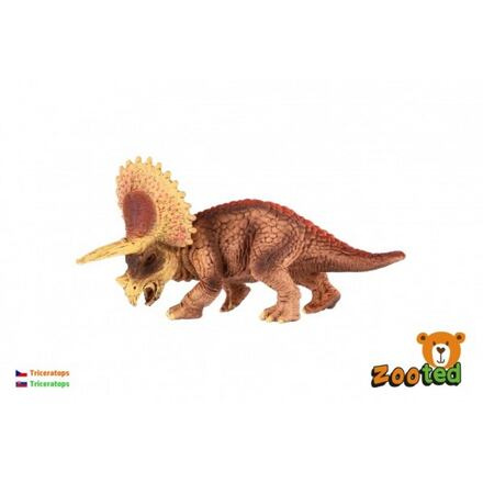 ZOOted Triceratops malý zooted plast 14cm