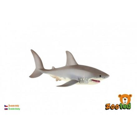 ZOOted Žralok bílý zooted plast 17cm