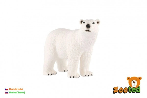 ZOOted Medvěd lední zooted plast 10cm